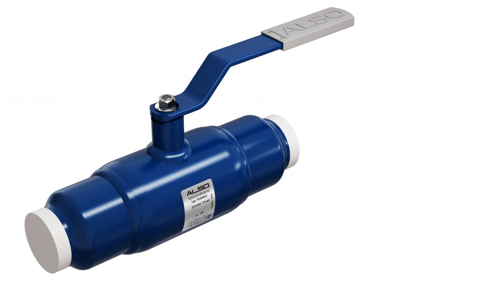 Краны ALSO RS приварные полнопроходные