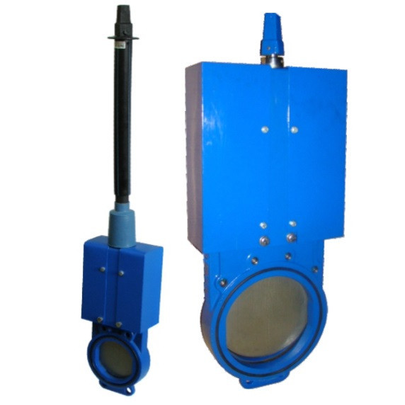 Задвижка шиберная ножевая JAFAR 2006 для бесколодезной установки DN 400 PN 10