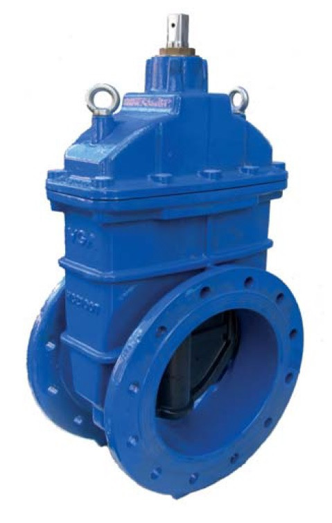 Задвижка клиновая фланцевая VGA D17.04 с маховиком DN 300 PN 10 L=270 мм