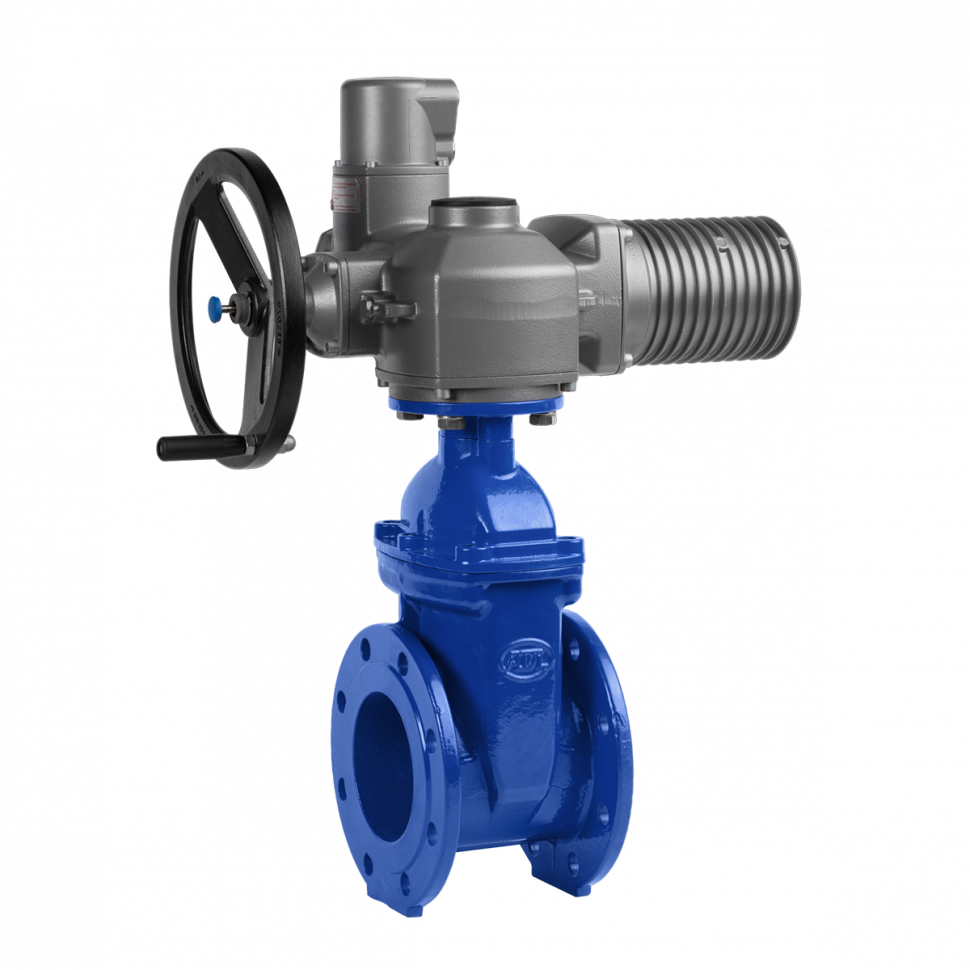 Задвижка ГРАНАР KR12 DN 200 PN 16 с электроприводом AUMA SA 14.2