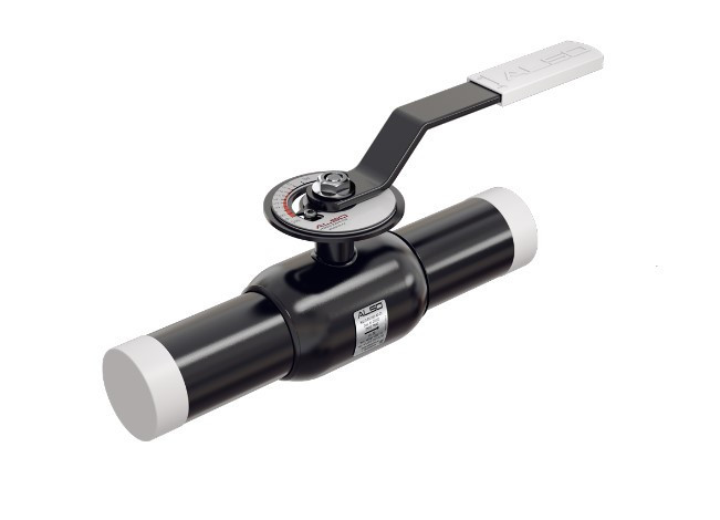 Кран шаровой ALSO КШ.П.BV.250.25-01 запорно-регулирующий под приварку без ниппелей для подключения измерительного оборудования Ду 250 Ру 25