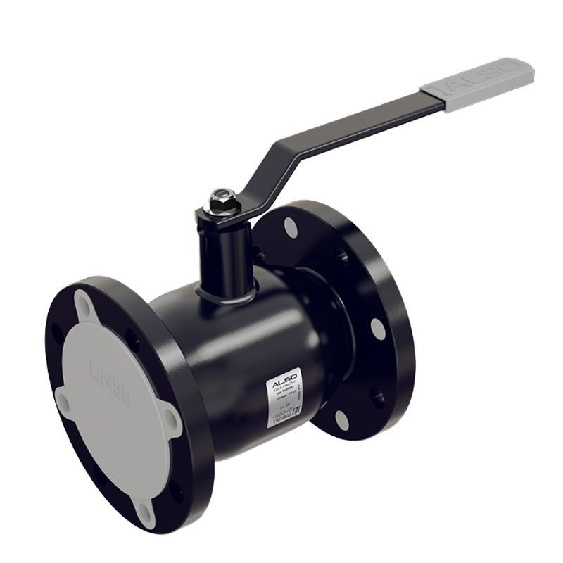 Кран шаровой ALSO КШ.Ф.П.020.40-01 полнопроходный фланцевый Ду 20 Ру 40