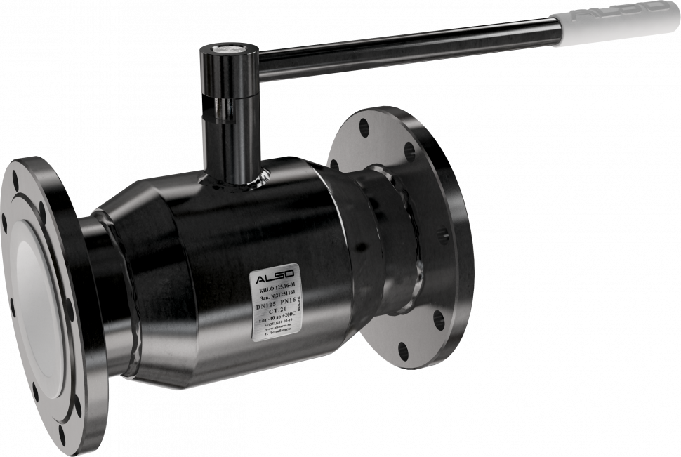 Кран шаровой ALSO КШ.Ф.080.25-01 стандартнопроходный фланцевый Ду 80 Ру 25