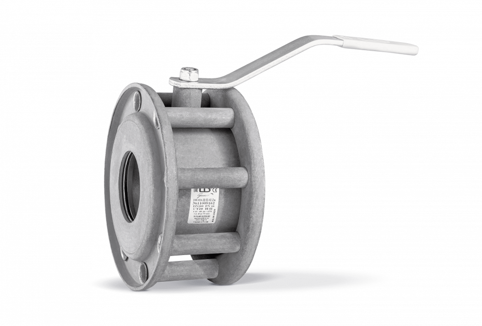 Кран шаровой LD Стриж 040.016.П/П.02.Zn полнопроходный под приварку Ду 40 Ру 16