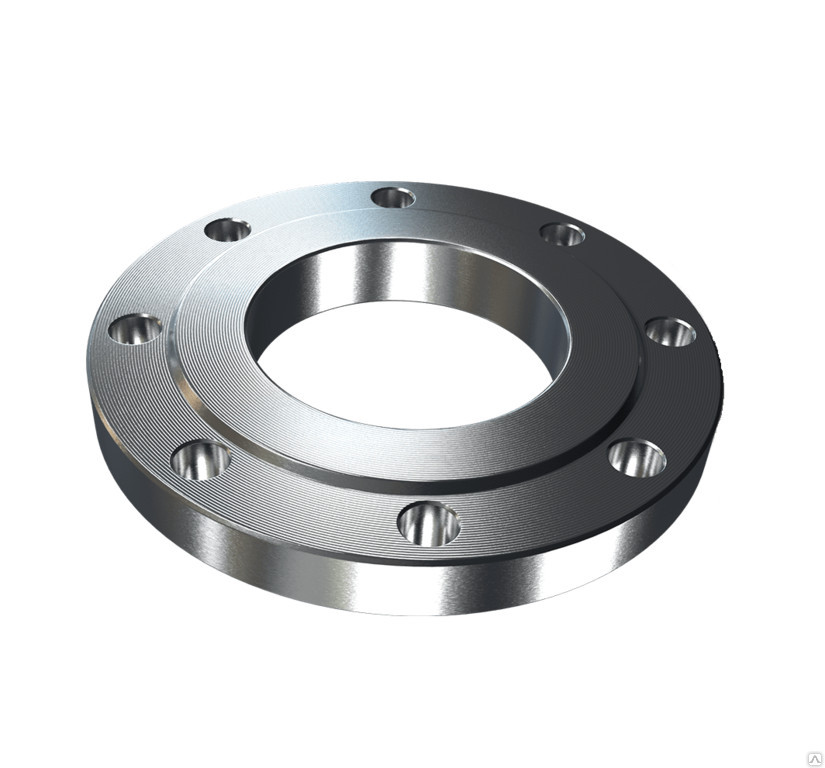 Фланец нержавеющий плоский приварной Ду 200 Ру 16 200-16-01-1-В-10Х17Н13М2Т-IV ГОСТ 33259-2015
