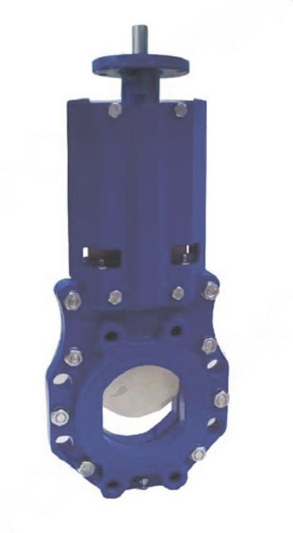 Задвижка шиберная ножевая VGA с невыдвижным шпинделем c ISO фланцем S72.60 DN 80