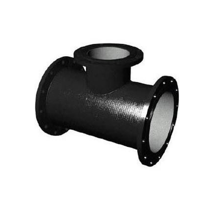 Тройник чугунный фланцевый ВЧШГ ТФ Ду 300х250